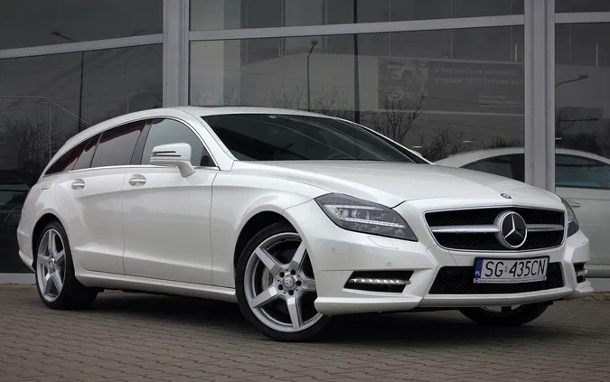 mercedes benz cls Mercedes-Benz CLS cena 139900 przebieg: 58000, rok produkcji 2012 z Głubczyce